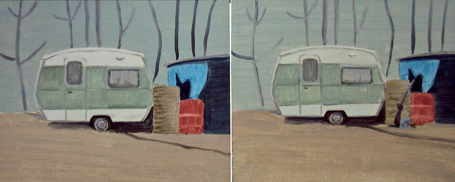 Caravan painting